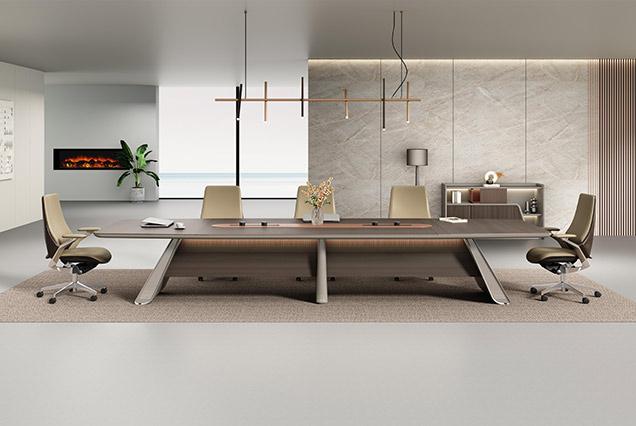 簡約現(xiàn)代會(huì)議(yì)桌-5