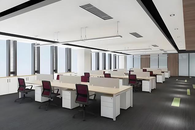 簡約現(xiàn)代職員(yuán)桌-9