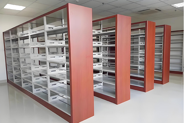 鋼制(zhì)書(shū)架貨架-5